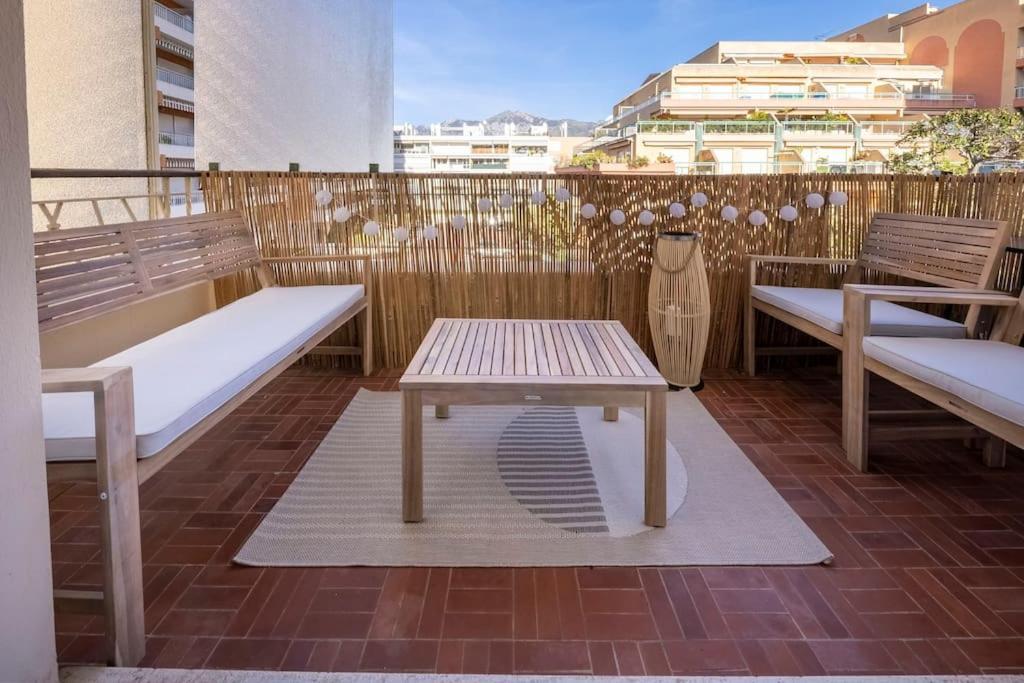 06B - Beautiful 2 Rooms With Terrace Sea View Rocabruna Exterior foto